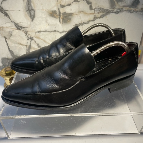 GUCCI loafers shoes mens leather sz 10 made in italy - Picture 3 of 16